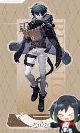 Amazon.co.jp: アークナイツ レユニオン カフェ ファウスト アクスタ