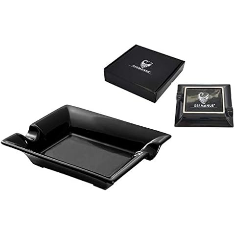 Germanus Cigar Ashtray with Two Shelves Cover