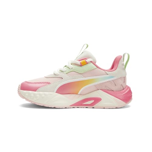 PUMA Kids Girls Rs-Trck Summer Ombre Lace Up Sneakers Shoes Casual - Pink - Size 2 M3