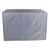 Funda Impermeable para Mesa de Jardín Exterior, Cubierta de Muebles de Jardín, Resistente al Polvo y Desgaste, Poliéster Robusto para Terraza, Patio y Muebles Rectangulares