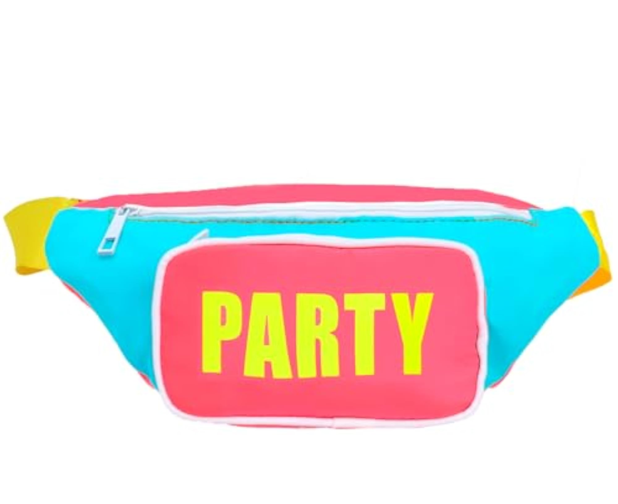 Neon Retro 80s Fanny Pack for Travel and Festivals