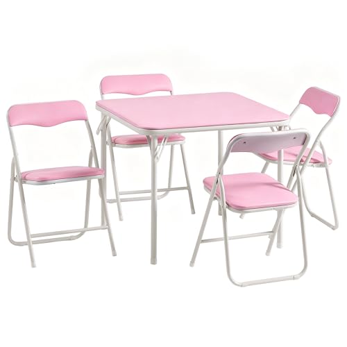 VECELO 24 Inch Kids Pink Set