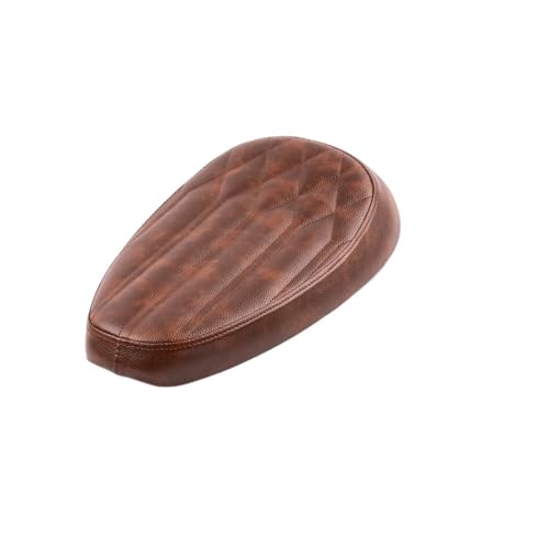 Coussin Super Cub marron vintage pour savourer vos balades urbaines en scooter rétro
