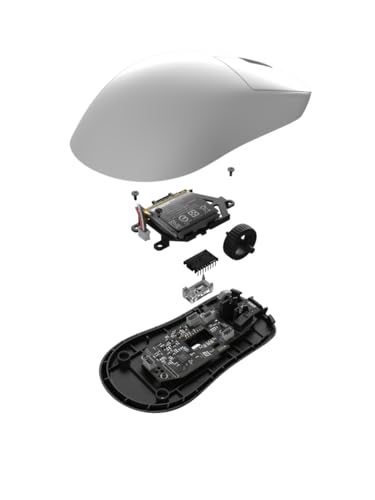 Image of ENDGAME GEAR OP1w 4k v2 Wireless Gaming Mouse White - 30K DPI Optical Sensor, 4000Hz Polling, Hot-Swappable Switches & Claw-Grip Design