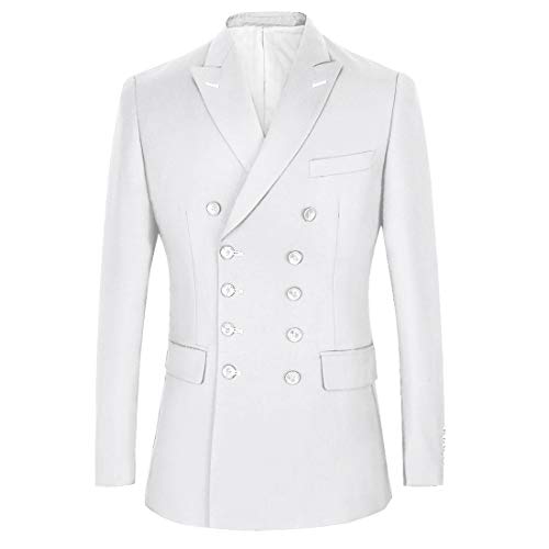 Man Suit Bespoke Suit Double Breasted Dinner Suit Peaked Lapel Wedding Suit2