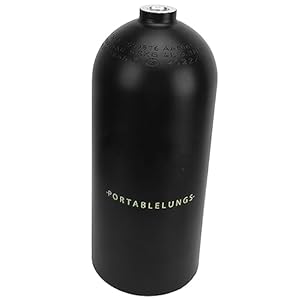 3L Duiktank, Kleine Zuurstoftank, Anti-oxidatie, Onderwaterademhaling, Hogedrukgasopslag, Luchtvaart, Aluminium, Draagbaar voor Duiken, Bezienswaardigheden Bekijken