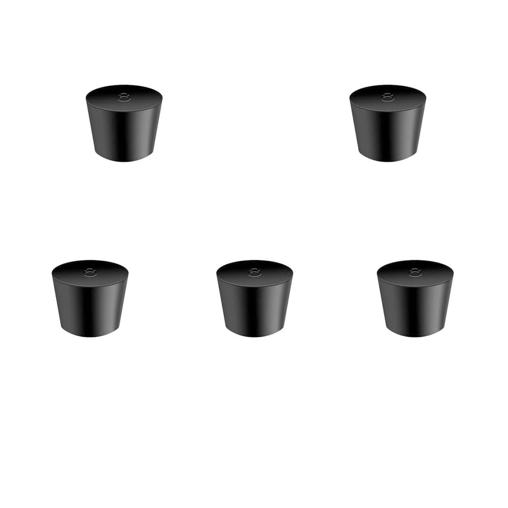 30Pcs Solid Rubber Stoppers 000# - 8# Tapered Lab Bungs Solid Rubber Stoppers 11 Assorted Sizes — Amazon image 16