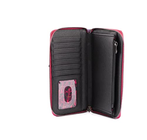 Loungefly Disney Aladdin Jafar Villains Scene Zip Around Wallet Multicolor Medium3