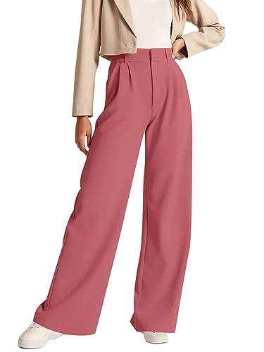 Image of NIMIN High Waisted Work Pants for Women Business Casual Outfits 2026 Office Dress Pants Trousers with Pockets