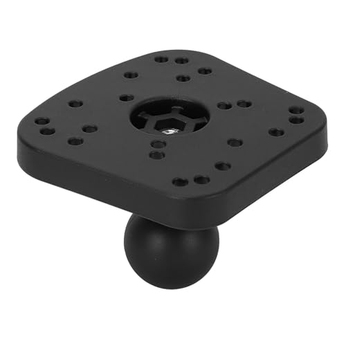 Support de détecteur de poissons en nylon avec base caoutchouc pour kayak et bateau