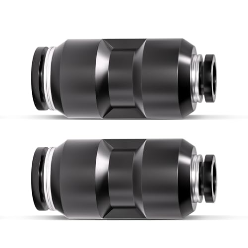 Innfeeltech 20 pièces 6mm à 10mm noir Straight - through réducteur Push joint pneumatique connecteur pneumatique à dégagement rapide