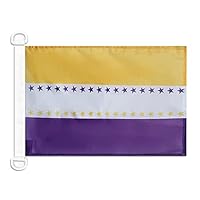 AZ FLAG Bootsflagge Pommern - 45x30 Cm Polyester Mit Plastikringen