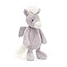 Jellycat Bashful Pegasus Stuffed Animal, Medium 12 inches - Mythical Plush Toy - Classic Children's Gift
