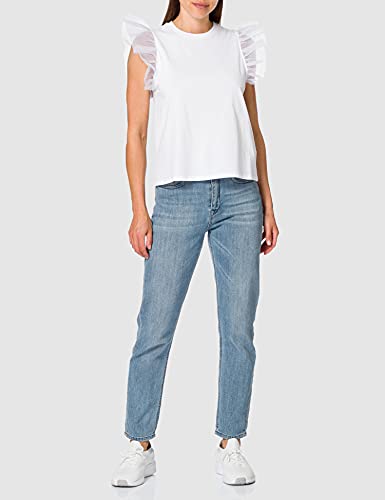 Sisley Sweater 3AIRL12Q4 Maglione, White 101, M