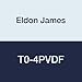 Eldon James T0-4PVDF Kynar Equal Barb Tee, 1/4" Hose Barb, Gray (Pack of 10)