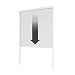 Produktbild pro insect Insektenschutz-Rollo PRO für Fenster 200x160cm, alu-eloxiert/silber
