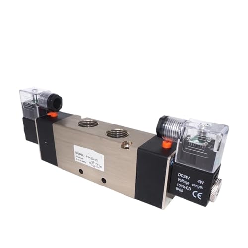 Électrovanne pneumatique 5 voies 2 positions 4V420-15 AC220V 6mm