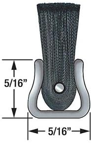 Tanis - MB703996 - Strip Brush, 5/16W, L96 In, Trim 10 In, PK10