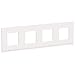 Marco 4 elem. Pure Cristal Blanco