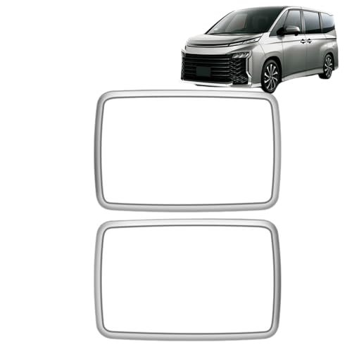 DodoxDIY 適用 新型ヴォクシー90系 ノア90系 アクセサリー ルーフスピーカーパネルカバーガーニッシュ カスタムパーツ インテリアパネル (シルバー)