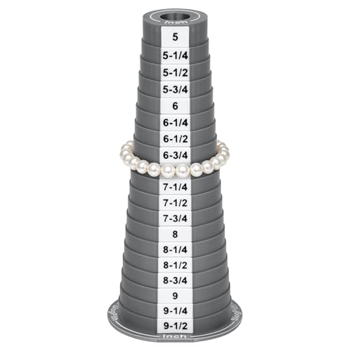Bracelet Sizer Stepped Bracelet Sizer Measuring Tool Markings 5-9.5 inch