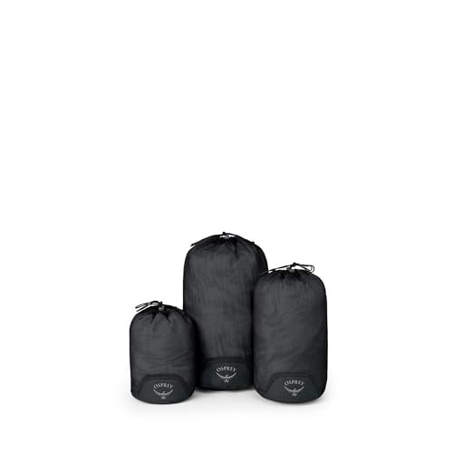 Osprey Daylite Mesh Stuff Sack Set - Accessori Da Viaggio - Portaoggetti Da Viaggio - Black O/S
