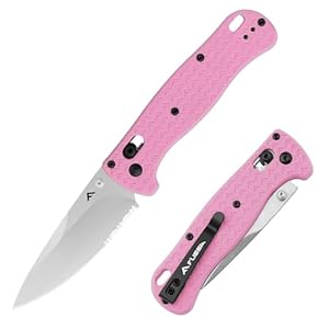 Flissa F014097A Klappmesser Edelstahl Rosa