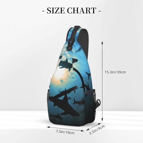Mochila bandolera diagonal para mujer y hombre miniatura 3
