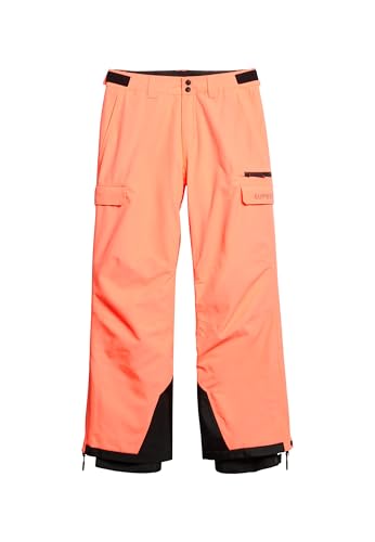 Superdry Damen Ski Ultimate Rescue Hose Pastelline Korallrot 34