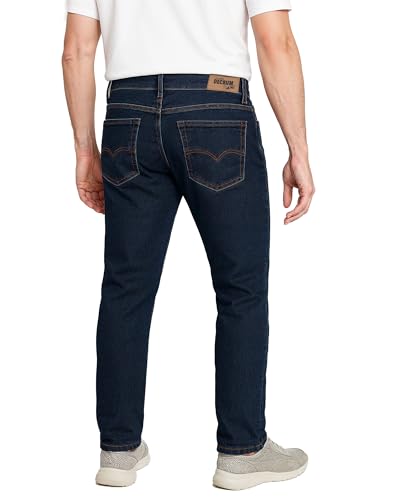 Decrum Men's Stretch Jeans - Dark Blue | Comfort Fit & Durable Build - Image 3