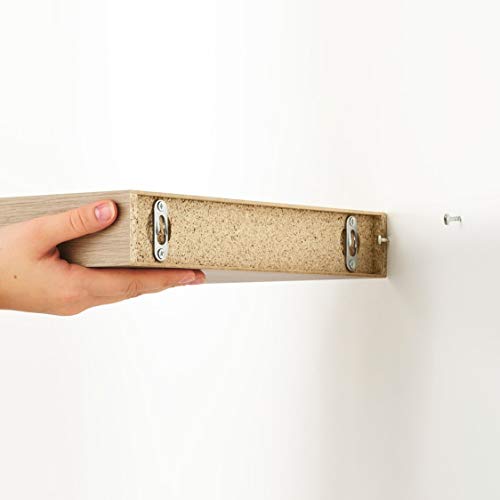 Ikea Lack Floating Wall Shelf, White-Stained Oak Effect, 30X26 Centimetres, 604.310.73 #TOP2