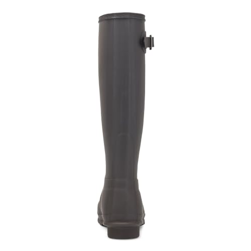 Image of Hunter Women's Original Tall Rain Boots, Dark Brown, 5 Medium