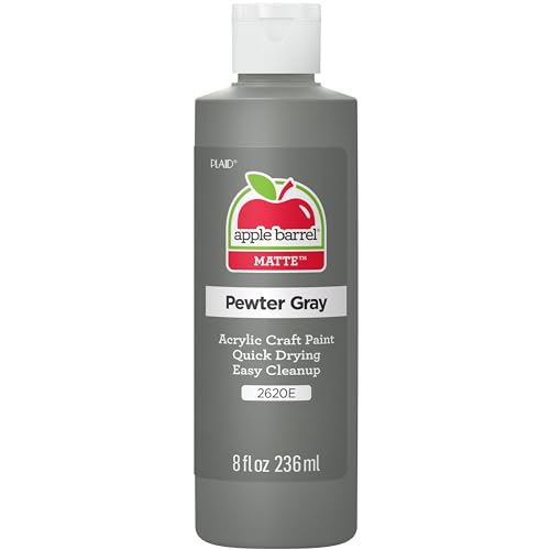 Image of Apple Barrel Acrylic Paint in Assorted Colors (8 oz), K2620 Pewter Grey