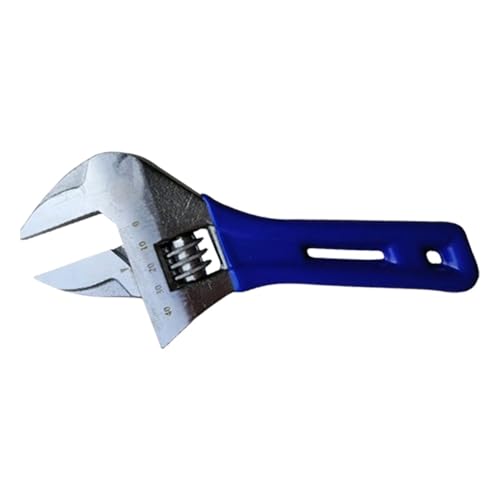 Llaves antideslizantes | Llave ajustable de mango corto - Llave de mano ergonómica, llave de apertura grande para obras de construcción, reparación de automóviles, reparación del hogar