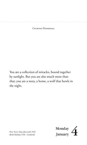 Pillow Thoughts 2021 Deluxe Day-To-Day Calendar #TOP3