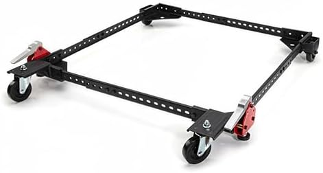 Steelman Universal Rolling Base for Large Power Tools and Machinery, Durable Steel Construction, Adjusts from 12 inches to 33 inches, Foot Levers Lock for Stability, 400 lb. Capacity image 2