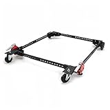 PROTOCOL Equipment Universal Rolling Base for Large Power Tools and Machinery, Durable Steel Construction, Adjusts from 12 inches to 33 inches, Foot Levers Lock for Stability, 400 lb. Capacity