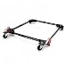 PROTOCOL Equipment Universal Rolling Base for Large Power Tools and Machinery, Durable Steel Construction, Adjusts from 12 inches to 33 inches, Foot Levers Lock for Stability, 400 lb. Capacity