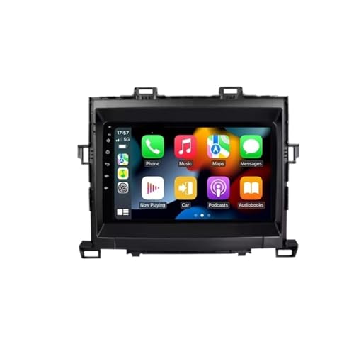 Pantalla multimedia para Toyota Alphard H20 con Android 15, CarPlay y sistema de audio DSP