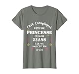 tekno 23 vetement Cadeau pour jeune femme avec citation drôle humoristique, accessoire cool et rempli d'humour. C'est compliqué d'être une princesse mais je gère. cadeau belle soeur 23 ans, cadeau belle fille original, cadeau copine fille 23 ans, cadeau jeune femme 23 ans.