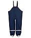 Alla Sim Boys Waterproof Suspender Rain Pants Outdoor Rain Bib Navy 4-5