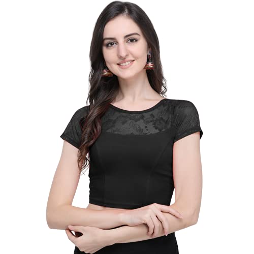 Image of Life Win stretchable blouse 28 to 46 size cotton lycra for women (Pack of-3)
