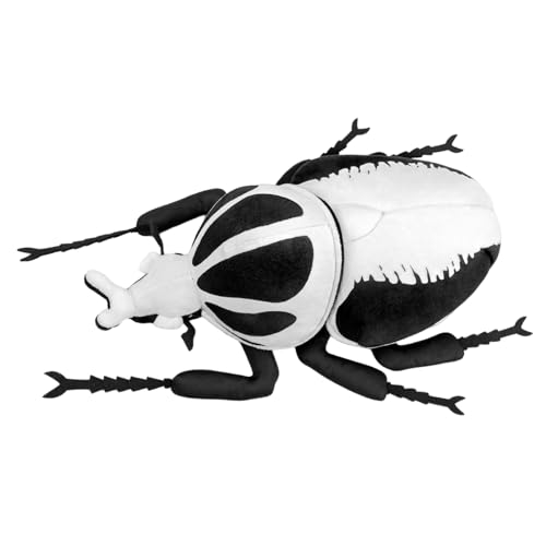 FRANKIEZHOU Simulation Goliathus Regius Plush,Royal Goliath Beetle Stuffed Animal,Plush Toy,Soft Toy,Stuffed Toy,Cuddly Toys,Gifts for Kids,9.8 Inches Long