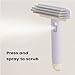 Multi-Function Rotating Crevice Cleaning Brush, Ergonomic Grip, 21x14cm, Bathroom Grout Brush, Toilet Cleaning Scrubber, 360-Degree Rotating, for Home & Industrial Use