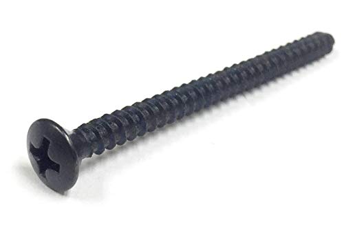 Tornillo cabeza oval #8 para chapa 2 pulg 100 piezas miniatura 1