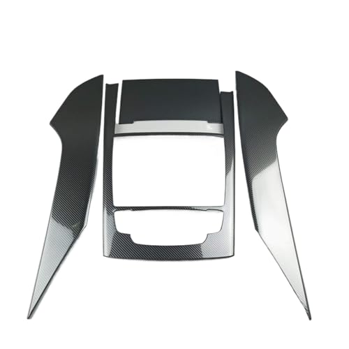 BTFWM Console Gear Shift Frame Decorative Trim Carbon Fiber Black Sticker, for Audi, for A6 C7 2012-2018 Interior Accessories Car Shift Plate