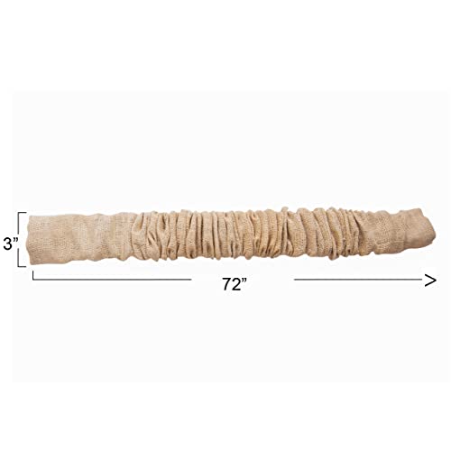 Creative Co-Op 6' Long Chandelier Cord Cover, Natural Cotton #TOP5