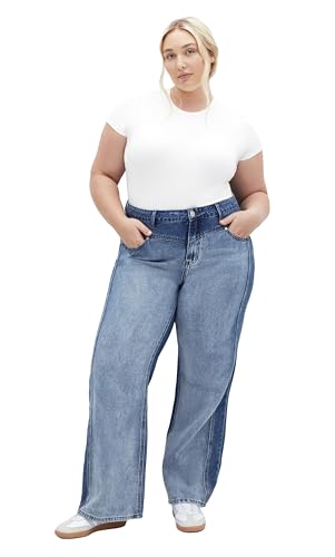 City Chic Women's Citychic Plus Size Jean H Raegan