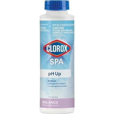 Clorox® Pool&Spa™ Spa pH Up, Raises pH in Spa Water, Safe for All Spa Types, 18 ounce (Pack of 1) Cover