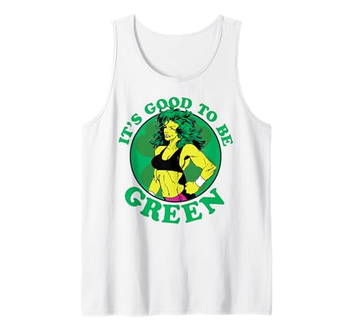 Débardeur She-Hulk Marvel Saint-Patrick vert pour femme fan de comics pop culture